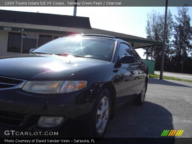 1999 Toyota Solara SLE V6 Coupe in Fairway Green Pearl