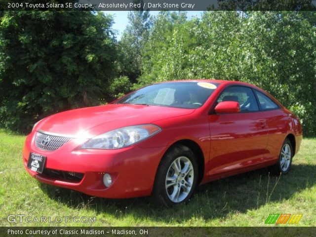 2004 Toyota Solara SE Coupe in Absolutely Red