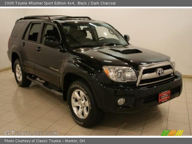2006 Toyota 4Runner Sport Edition 4x4 in Black