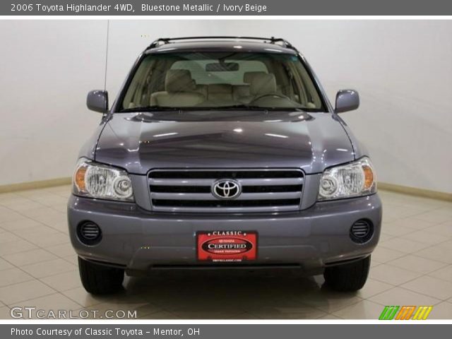 2006 Toyota Highlander 4WD in Bluestone Metallic