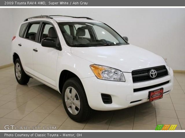 2009 Toyota RAV4 4WD in Super White