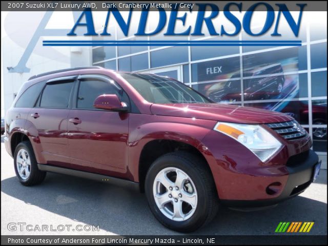 2007 Suzuki XL7 Luxury AWD in Dark Cranberry Metallic