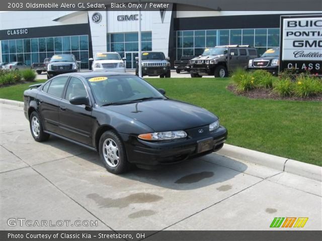 2003 Oldsmobile Alero GL Sedan in Black Onyx