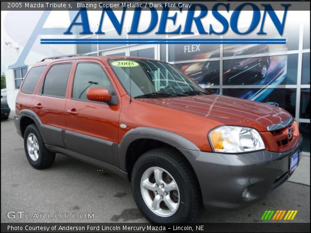 2005 Mazda Tribute s in Blazing Copper Metallic