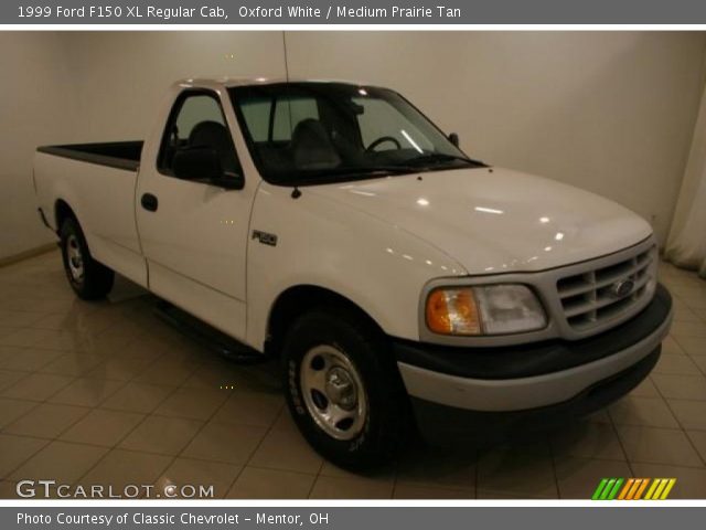 1999 Ford F150 XL Regular Cab in Oxford White