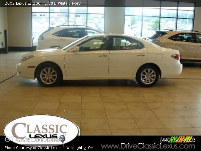 2003 Lexus ES 300 in Crystal White