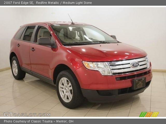 2007 Ford Edge SE in Redfire Metallic