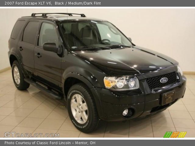2007 Ford Escape XLT V6 in Black