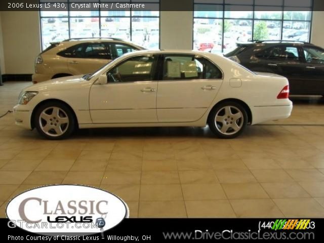 2006 Lexus LS 430 in Crystal White
