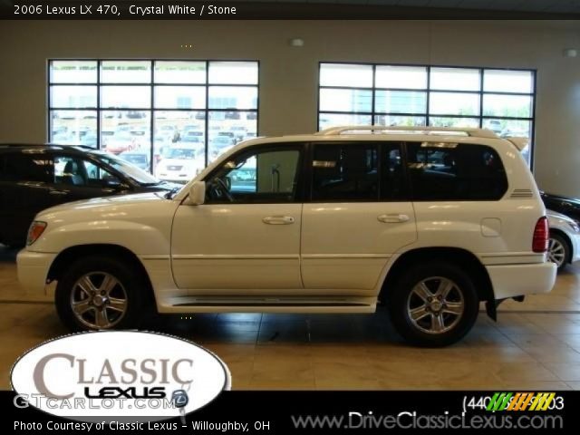 2006 Lexus LX 470 in Crystal White