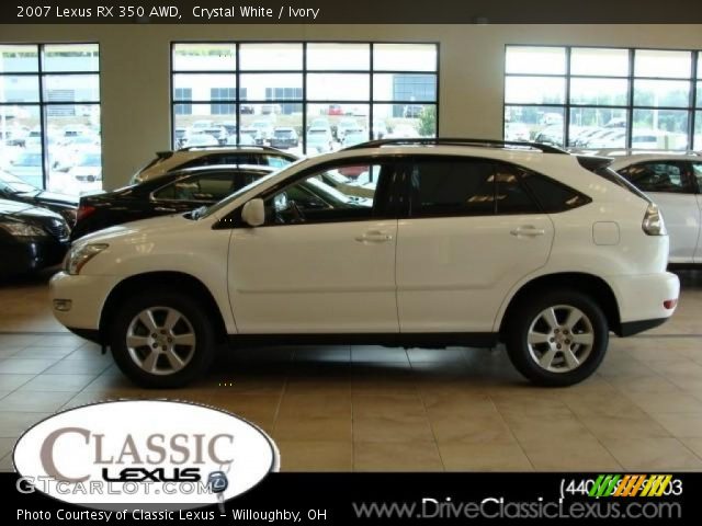 2007 Lexus RX 350 AWD in Crystal White