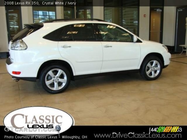 2008 Lexus RX 350 in Crystal White