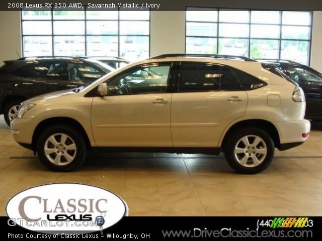 2008 Lexus RX 350 AWD in Savannah Metallic