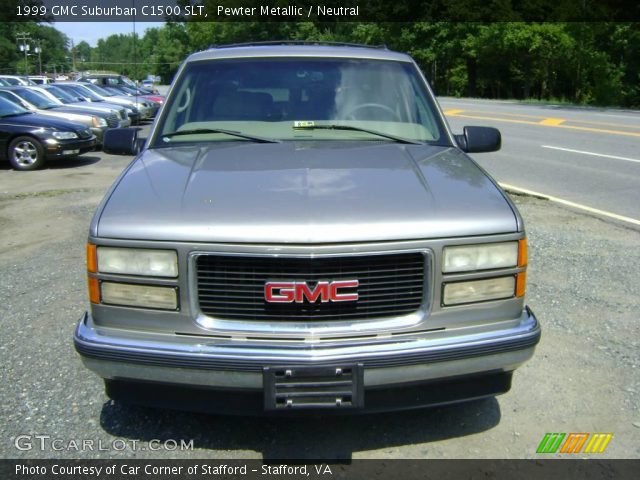 1999 GMC Suburban C1500 SLT in Pewter Metallic