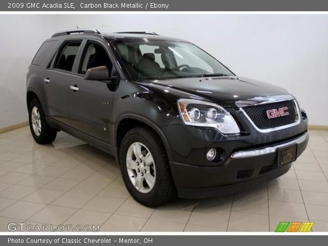 2009 GMC Acadia SLE in Carbon Black Metallic