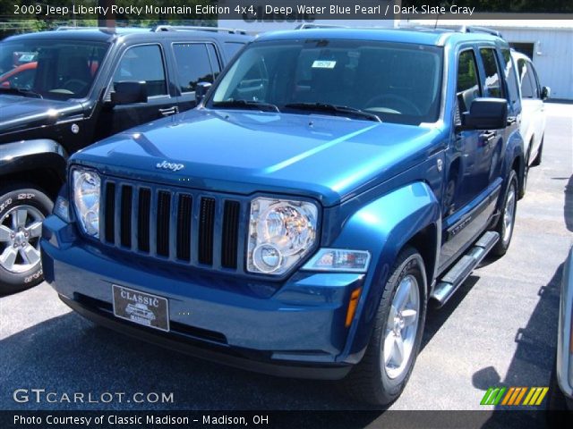 2009 Jeep Liberty Rocky Mountain Edition 4x4 in Deep Water Blue Pearl