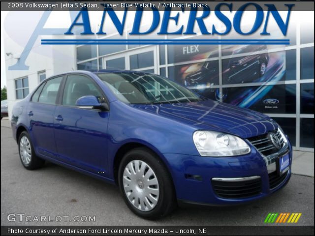 2008 Volkswagen Jetta S Sedan in Laser Blue Metallic