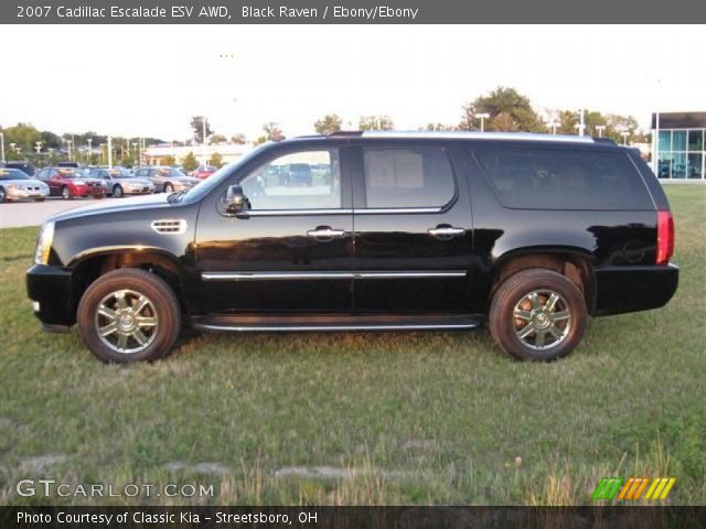 2007 Cadillac Escalade ESV AWD in Black Raven