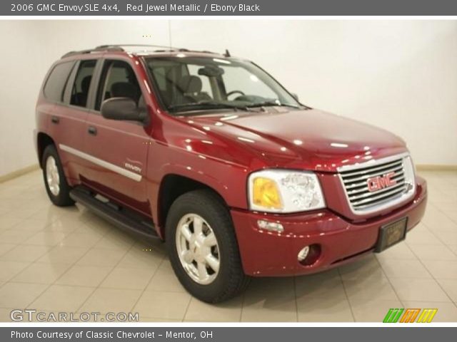 2006 GMC Envoy SLE 4x4 in Red Jewel Metallic