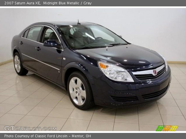 2007 Saturn Aura XE in Midnight Blue Metallic