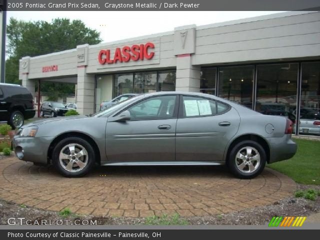 2005 Pontiac Grand Prix Sedan in Graystone Metallic