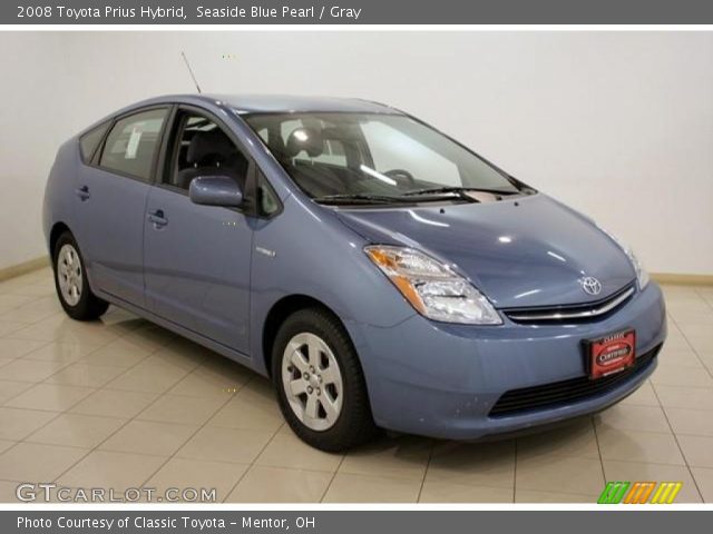 2008 Toyota Prius Hybrid in Seaside Blue Pearl