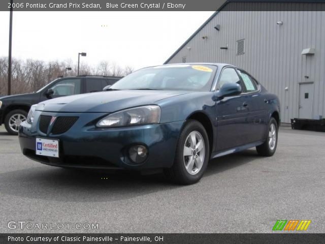 2006 Pontiac Grand Prix Sedan in Blue Green Crystal