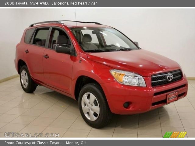 2008 Toyota RAV4 4WD in Barcelona Red Pearl