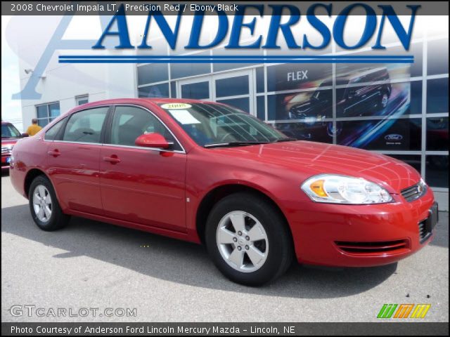 2008 Chevrolet Impala LT in Precision Red
