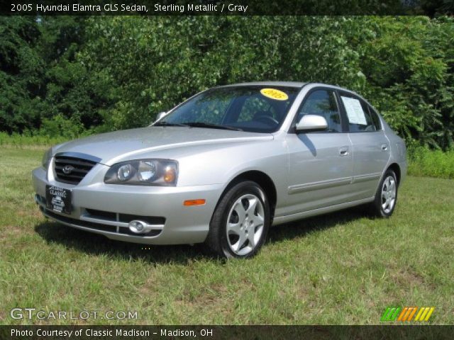 2005 Hyundai Elantra GLS Sedan in Sterling Metallic