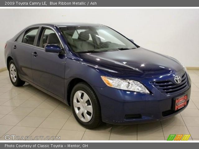 2009 Toyota Camry LE in Blue Ribbon Metallic