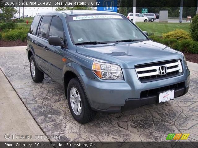 2006 Honda Pilot LX 4WD in Steel Blue Metallic