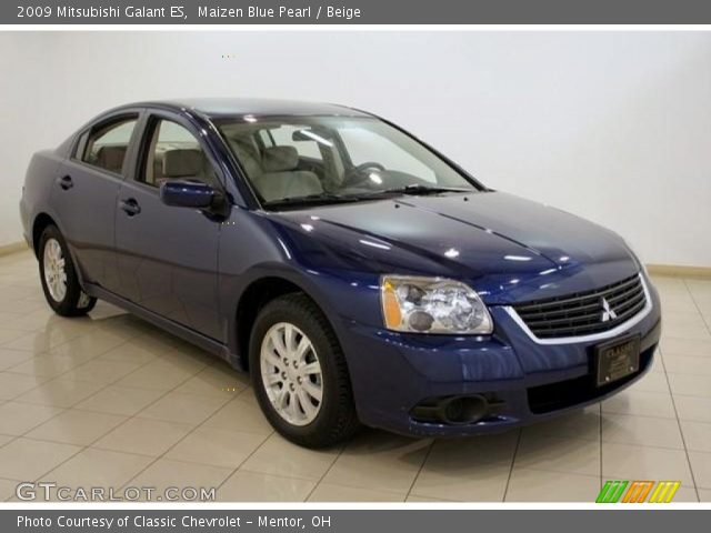 2009 Mitsubishi Galant ES in Maizen Blue Pearl