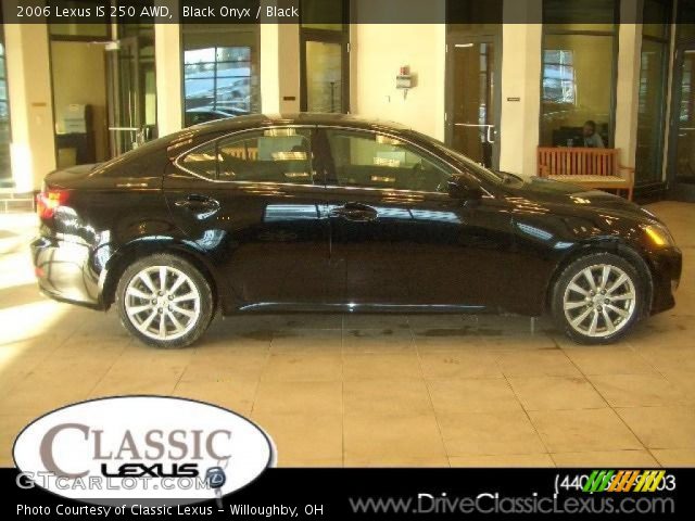 2006 Lexus IS 250 AWD in Black Onyx