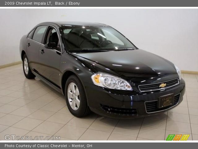 2009 Chevrolet Impala LT in Black