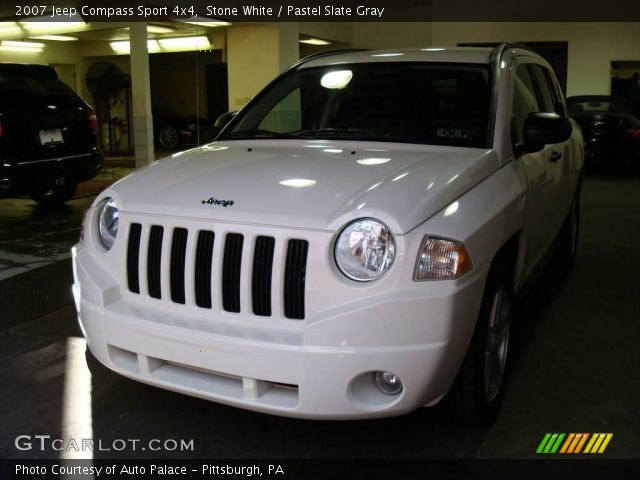 2007 Jeep Compass Sport 4x4 in Stone White
