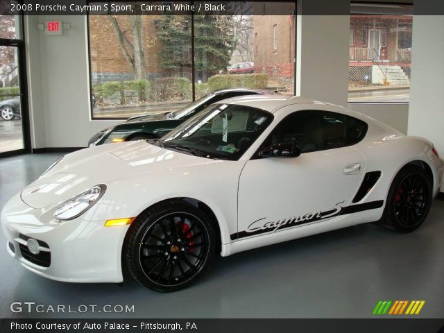 2008 Porsche Cayman S Sport in Carrara White. Click to see large photo ...