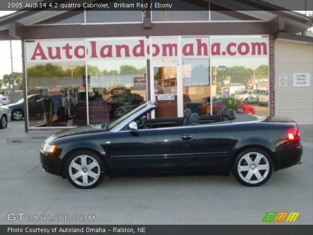 2005 Audi S4 4.2 quattro Cabriolet in Brilliant Red