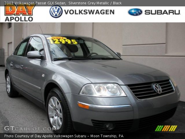 2003 Volkswagen Passat GLX Sedan in Silverstone Grey Metallic