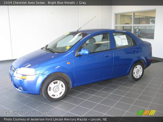 2004 Chevrolet Aveo Sedan in Bright Blue Metallic