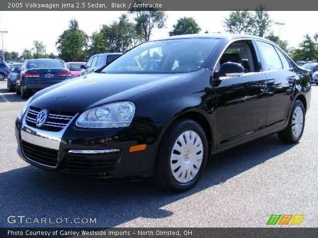 2005 Volkswagen Jetta 2.5 Sedan in Black