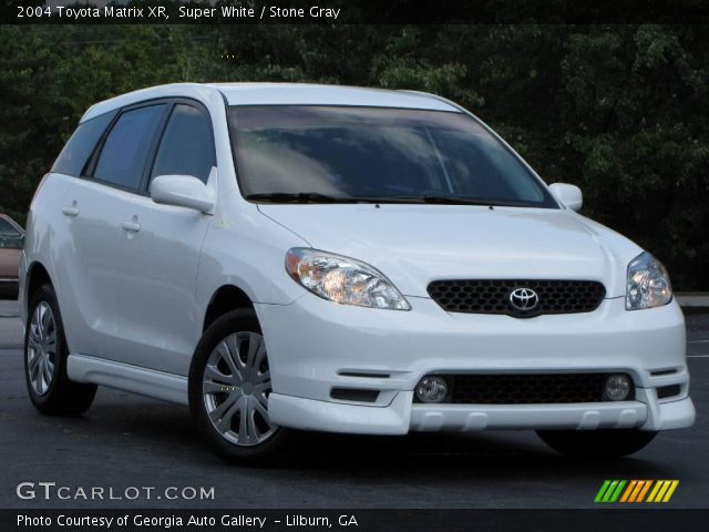 2004 Toyota Matrix XR in Super White