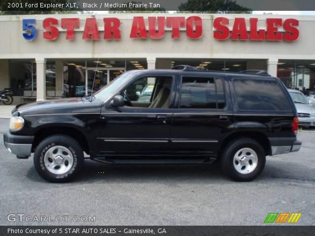 2001 Ford Explorer XLT in Black