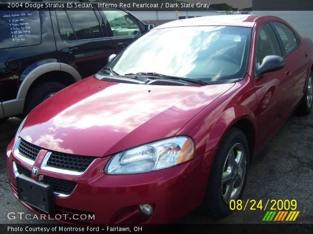 2004 Dodge Stratus ES Sedan in Inferno Red Pearlcoat