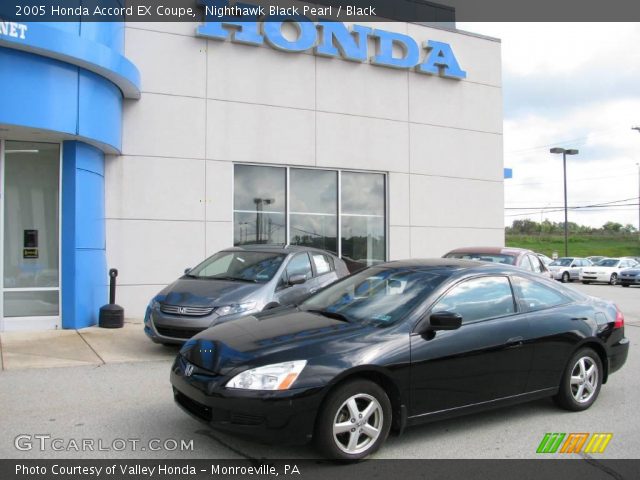 2005 Honda Accord EX Coupe in Nighthawk Black Pearl