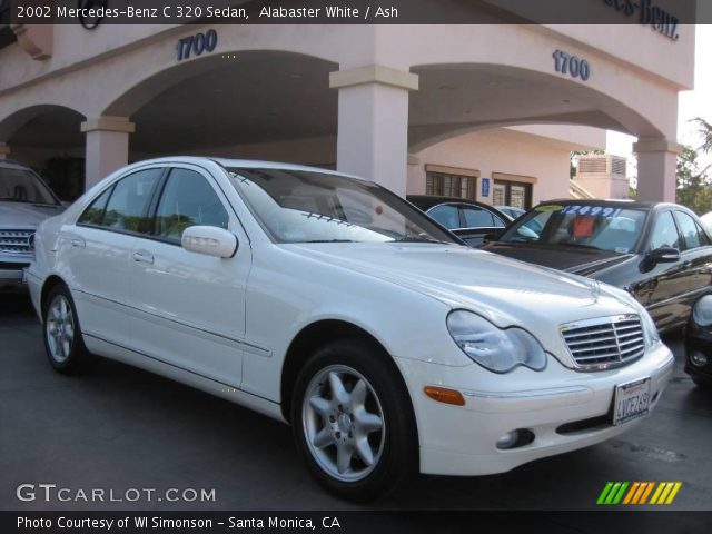2002 Mercedes-Benz C 320 Sedan in Alabaster White