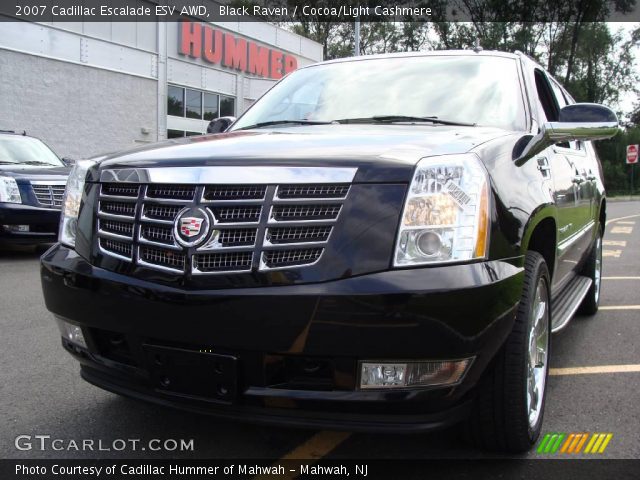 2007 Cadillac Escalade ESV AWD in Black Raven