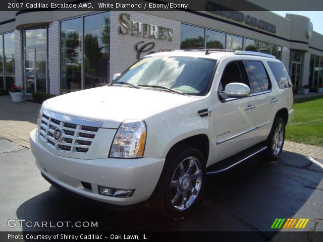 2007 Cadillac Escalade AWD in White Diamond