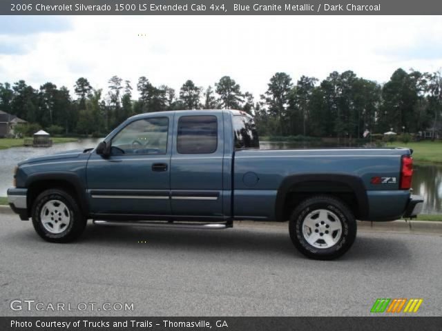 2006 Chevrolet Silverado 1500 LS Extended Cab 4x4 in Blue Granite Metallic
