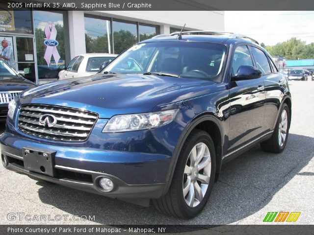 2005 Infiniti FX 35 AWD in Sapphire Blue